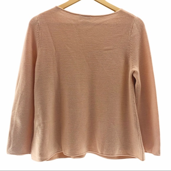 COS A-Line Minimalist 100% Soft Wool Sweater - Picture 5 of 8